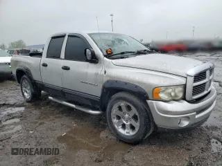 2004 Dodge 1500 SLT with VIN 1D7HA18D64S632790, listed as a Copart auction lot 55580905 with Not Provided miles and Salvage Title. Bid and sale history available at DreamBid. Image 4.