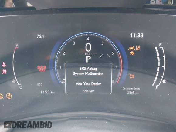 2025 Lexus NX 350 Luxury with VIN 2T2HGCEZ0SC068455, listed as a IAAI auction lot 41909661 with 11,533 mi miles and . Bid and sale history available at DreamBid. Image 7.