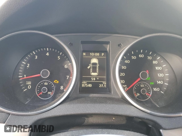 2012 Volkswagen Golf z VIN WVWBB7AJ2CW321378, wystawiony jako Copart lot #47142315 z przebiegiem 87 540 mil mil oraz Szkoda całkowita • Salvage title. Historia ofert i sprzedaży dostępna na DreamBid. Obrazek 9.