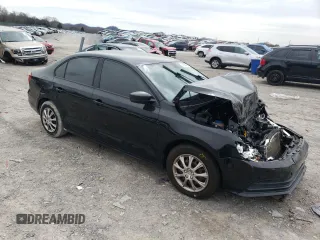 2015 Volkswagen Jetta S с VIN 3VW2K7AJ4FM277272, выставлен на аукционе Copart как лот 47960395 с пробегом 95 768 миль миль и Списание • Salvage title. История ставок и продаж доступна на DreamBid. Изображение 4.