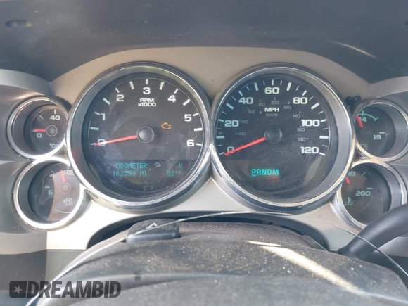 2013 Chevrolet Silverado 1500 LT with VIN 3GCPCSE01DG244414, listed as a IAAI auction lot 41770383 with 162,559 mi miles and . Bid and sale history available at DreamBid. Image 7.
