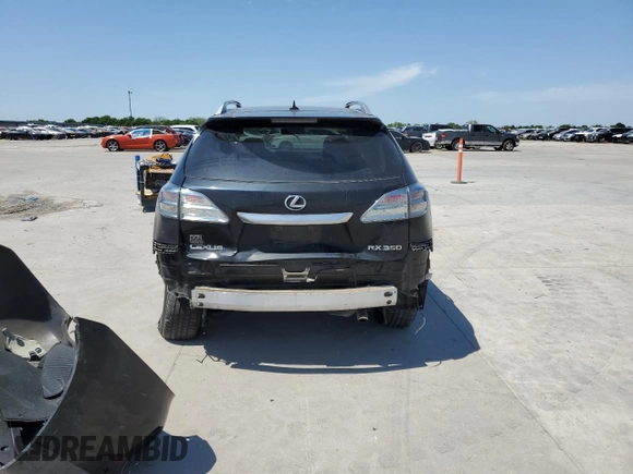 2010 Lexus RX 350 z VIN 2T2ZK1BA1AC007779, wystawiony jako Copart lot #53196725 z przebiegiem Nie podano mil oraz Szkoda całkowita • Salvage title. Historia ofert i sprzedaży dostępna na DreamBid. Obrazek 6.
