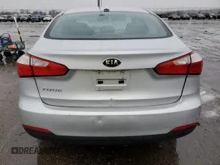 2015 Kia Forte LX with VIN KNAFX4A68F5385350, listed as a Copart auction lot 52121784 with 81,841 mi miles and Salvage Title. Bid and sale history available at carsss.com. Image 6.