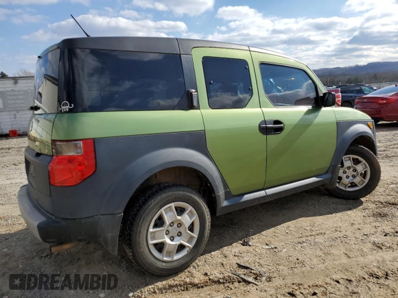 2008 Honda Element LX with VIN 5J6YH18358L012665, listed as a Copart auction lot 88734475 with Not Provided miles and Salvage Title. Bid and sale history available at DreamBid. Image 3.