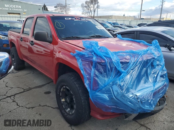 2006 GMC Canyon SLE1 with VIN 1GTDT136668217237, listed as a Copart auction lot 45584875 with 196,988 mi miles and Salvage Title. Bid and sale history available at carsss.com. Image 4.