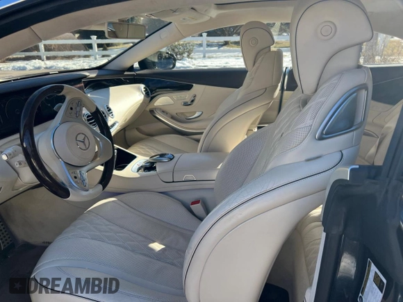 2019 Mercedes-Benz S-Class S 560 with VIN WDDXJ8GB0KA037165, listed as a Copart auction lot 43574845 with 163,219 mi miles and Clean Title. Bid and sale history available at carsss.com. Image 5.