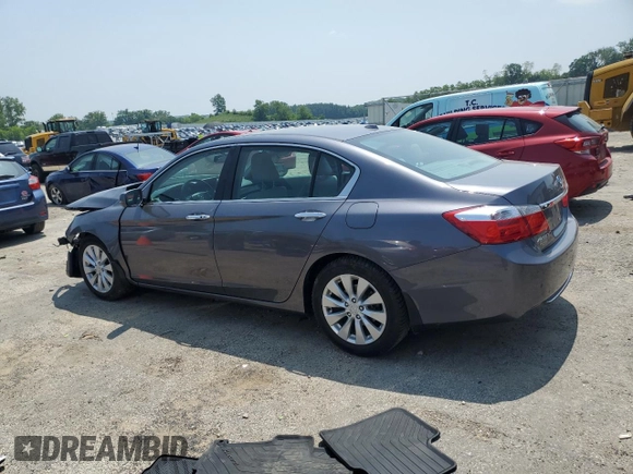 2015 Honda Accord EX-L с VIN 1HGCR2F84FA272843, выставлен на аукционе Copart как лот 61009575 с пробегом 69 566 миль миль и На запчасти • Non repairable. История ставок и продаж доступна на DreamBid. Изображение 2.