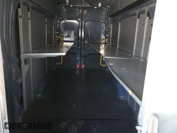 2020 Ford Transit Cargo with VIN 1FTBR3X8XLKA72246, listed as a Copart auction lot 57000035 with 65,458 mi miles and Salvage Title. Bid and sale history available at DreamBid. Image 10.