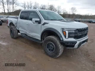 2024 Ford F-150 Raptor with VIN 1FTFW1RG1RFB44939, listed as a IAAI auction lot 41579404 with 3,597 mi miles and . Bid and sale history available at carsss.com. Image 1.