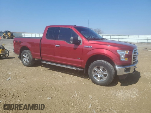 2016 Ford F-150 XLT with VIN 1FTEX1EP5GKD72106, listed as a Copart auction lot 50805365 with 121,738 mi miles and Non Repairable. Bid and sale history available at carsss.com. Image 4.