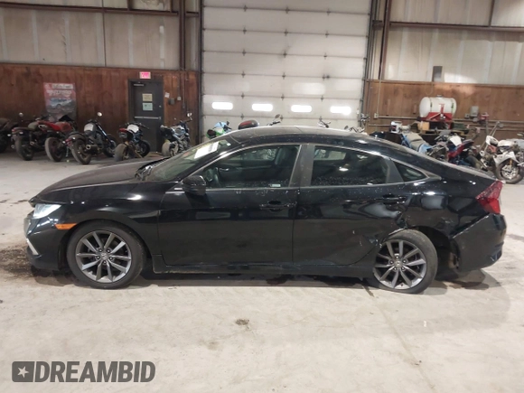 2020 Honda Civic Sedan EX with VIN 19XFC1F35LE203955, listed as a IAAI auction lot 41215735 with 44,102 mi miles. Bid and sale history available at carsss.com. Image 14.