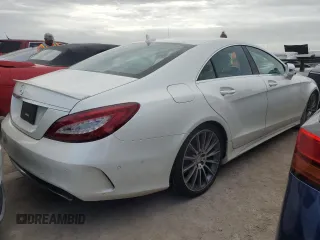 2016 Mercedes-Benz CLS with VIN WDDLJ6FB9GA181423, listed as a Copart auction lot 76265554 with 0 mi miles and Salvage Title. Bid and sale history available at carsss.com. Image 3.