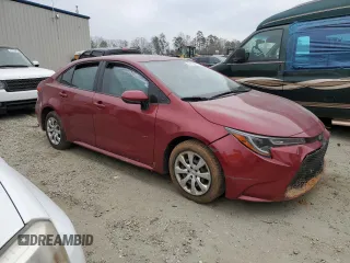 2022 Toyota Corolla LE with VIN JTDEPMAE3NJ203887, listed as a Copart auction lot 46779845 with 134,201 mi miles and Salvage Title. Bid and sale history available at carsss.com. Image 4.