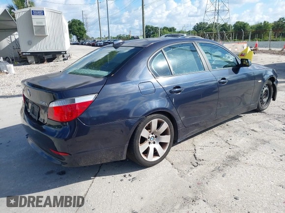 2004 BMW 5 Series 530i with VIN WBANA73594B807742, listed as a IAAI auction lot 42264183 with Not provided miles and . Bid and sale history available at DreamBid. Image 4.