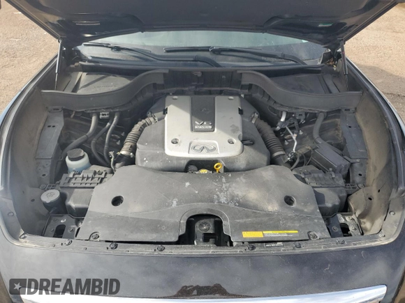 2015 Infiniti QX70 with VIN JN8CS1MW0FM482289, listed as a Copart auction lot 56597955 with 123,227 mi miles and Salvage title. Bid and sale history available at DreamBid. Image 12.