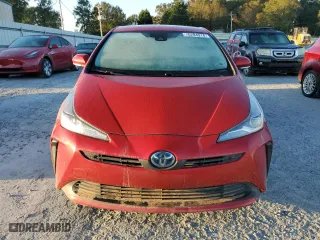 2021 Toyota Prius L Eco with VIN JTDKAMFU2M3127974, listed as a Copart auction lot 76284914 with 25,571 mi miles and Salvage Title. Bid and sale history available at carsss.com. Image 5.