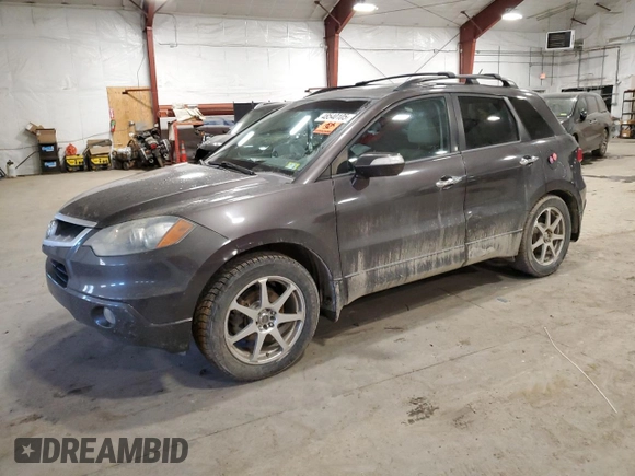 2009 Acura RDX Technology z VIN 5J8TB18549A005000, wystawiony jako Copart lot #48540105 z przebiegiem Nie podano mil oraz Szkoda całkowita • Salvage title. Historia ofert i sprzedaży dostępna na DreamBid. Obrazek 1.