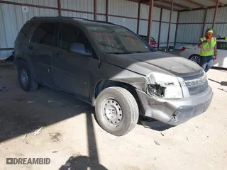 2005 Chevrolet Equinox LS with VIN 2CNDL13F456055348, listed as a IAAI auction lot 41630078 with 199,456 mi miles. Bid and sale history available at carsss.com. Image 1.