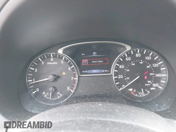2018 Nissan Altima 2.5 SR with VIN 1N4AL3AP3JC101421, listed as a IAAI auction lot 41482620 with 101,431 mi miles. Bid and sale history available at carsss.com. Image 7.