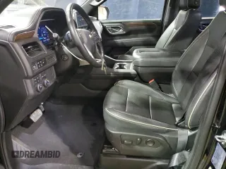 2023 Chevrolet Suburban Premier with VIN 1GNSKFKD3PR255115, listed as a Copart auction lot 52940585 with 65,453 mi miles and Clean Title. Bid and sale history available at DreamBid. Image 7.