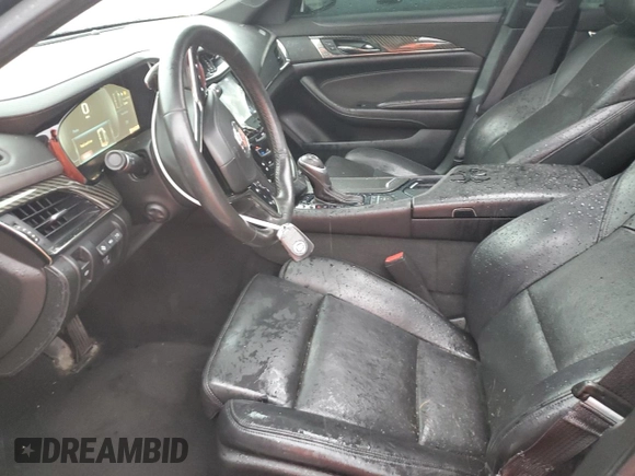 2014 Cadillac CTS Premium AWD with VIN 1G6AZ5S37E0131094, listed as a Copart auction lot 59180975 with 119,592 mi miles and Salvage title. Bid and sale history available at DreamBid. Image 7.