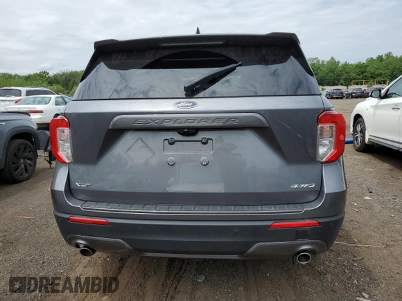 2022 Ford Explorer XLT с VIN 1FMSK8DH3NGA66571, выставлен на аукционе Copart как лот 60212105 с пробегом 37 757 миль миль и Списание • Salvage title. История ставок и продаж доступна на DreamBid. Изображение 6.