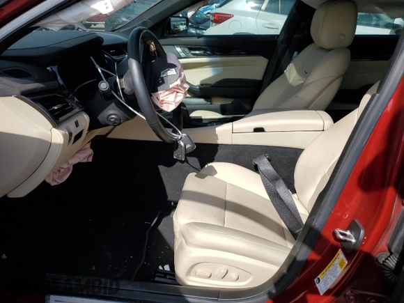2017 Cadillac CTS Sedan Luxury RWD with VIN 1G6AR5SX6H0213003, listed as a Copart auction lot 46981695 with 45,607 mi miles and Salvage Title. Bid and sale history available at carsss.com. Image 7.