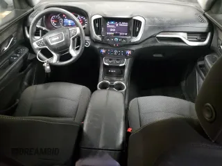 2022 GMC Terrain SLE with VIN 3GKALTEV3NL249523, listed as a Copart auction lot 56472945 with 27,620 mi miles and Salvage title. Bid and sale history available at DreamBid. Image 8.