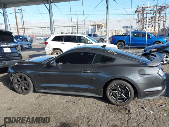2020 Ford Mustang GT with VIN 1FA6P8CF9L5150805, listed as a IAAI auction lot 41627345 with 115,838 mi miles and . Bid and sale history available at DreamBid. Image 15.
