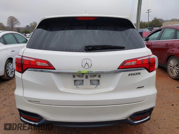 2017 Acura RDX w/Technology Pkg with VIN 5J8TB4H59HL022329, listed as a IAAI auction lot 40912928 with 61,179 mi miles. Bid and sale history available at carsss.com. Image 16.