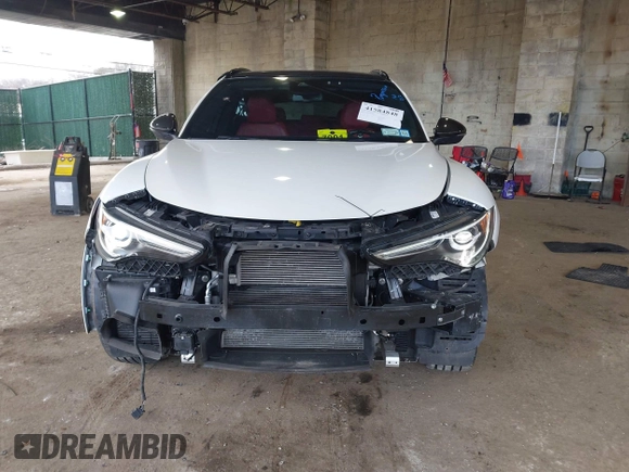 2021 Alfa Romeo Stelvio Ti z VIN ZASPAKBN3M7D13693, wystawiony jako IAAI lot #41584848 z przebiegiem 46 016 mil mil oraz . Historia ofert i sprzedaży dostępna na DreamBid. Obrazek 13.