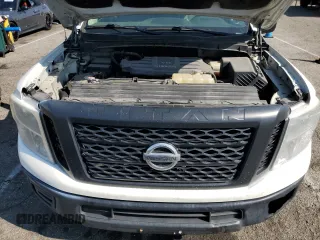 2017 Nissan Titan with VIN 1N6AA1F10HN501280, listed as a Copart auction lot 43782625 with 217,906 mi miles and Clean title. Bid and sale history available at DreamBid. Image 11.