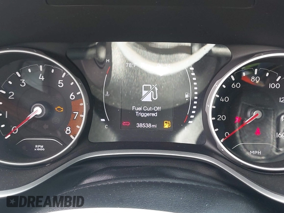 2020 Jeep Compass Latitude z VIN 3C4NJCBBXLT126537, wystawiony jako IAAI lot #42551696 z przebiegiem 38 538 mil mil oraz . Historia ofert i sprzedaży dostępna na DreamBid. Obrazek 15.