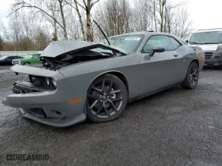 2023 Dodge Challenger R/T with VIN 2C3CDZBT3PH668799, listed as a Copart auction lot 45386025 with 0 mi miles and Salvage Title. Bid and sale history available at carsss.com. Image 1.