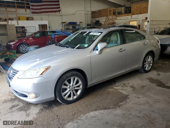 2011 Lexus ES 350 with VIN JTHBK1EGXB2429781, listed as a Copart auction lot 50534185 with 80,100 mi miles and Salvage Title. Bid and sale history available at carsss.com. Image 1.