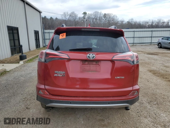 2017 Toyota RAV4 Limited with VIN JTMYFREV7HJ130146, listed as a Copart auction lot 47025825 with 105,825 mi miles and Salvage Title. Bid and sale history available at DreamBid. Image 6.