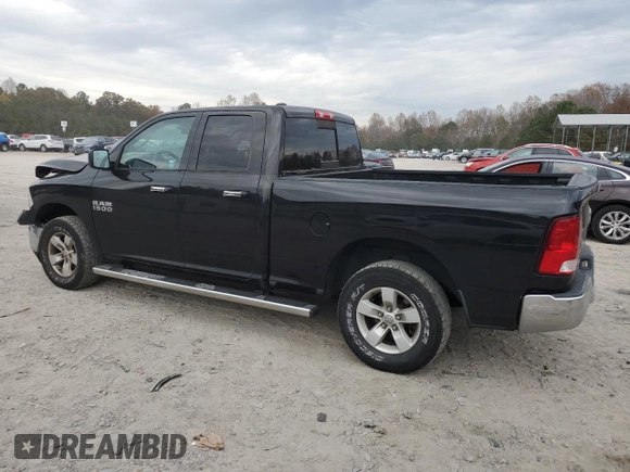 2018 Ram 1500 SLT with VIN 1C6RR7GG7JS319532, listed as a Copart auction lot 79462684 with 116,415 mi miles and Salvage title. Bid and sale history available at DreamBid. Image 2.