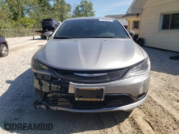 2015 Chrysler 200 S with VIN 1C3CCCBB6FN620517, listed as a Copart auction lot 70139224 with 117,414 mi miles and Salvage Title. Bid and sale history available at DreamBid. Image 5.