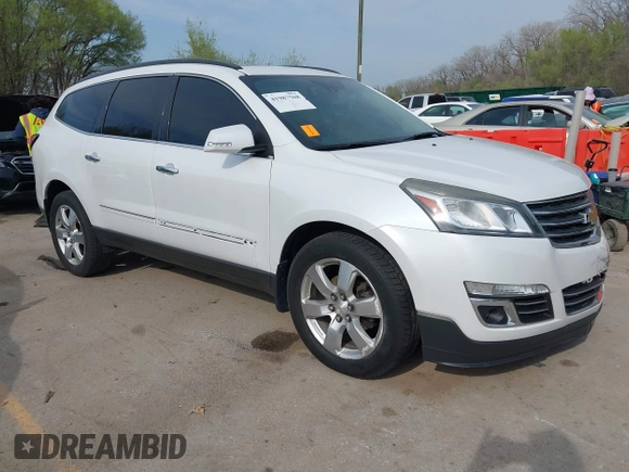 2017 Chevrolet Traverse Premier with VIN 1GNKVJKD7HJ133349, listed as a IAAI auction lot 41987568 with 137,492 mi miles and . Bid and sale history available at DreamBid. Image 1.