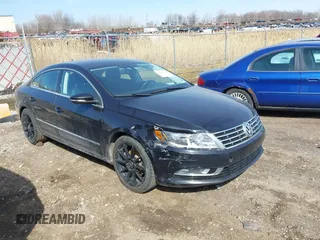 2013 Volkswagen CC Sport with VIN WVWBN7AN6DE509497, listed as a IAAI auction lot 41854748 with 208,227 mi miles and . Bid and sale history available at DreamBid. Image 1.