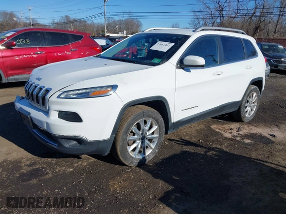 2017 Jeep Cherokee Limited with VIN 1C4PJMDB0HW529665, listed as a IAAI auction lot 41412162 with 89,074 mi miles and . Bid and sale history available at DreamBid. Image 17.