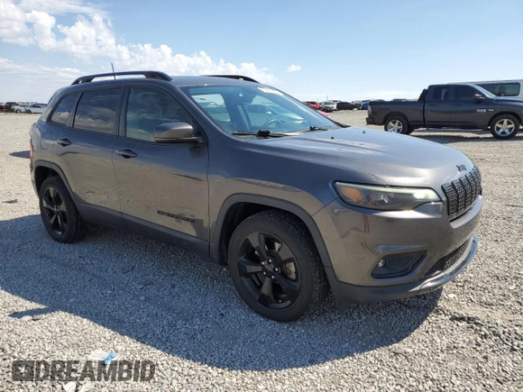 2019 Jeep Cherokee Latitude Plus with VIN 1C4PJLLB9KD338776, listed as a Copart auction lot 50839025 with 70,221 mi miles and Salvage title. Bid and sale history available at DreamBid. Image 4.