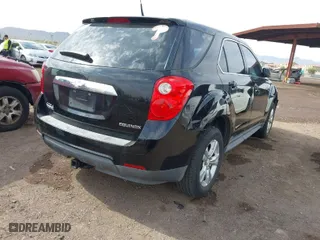 2013 Chevrolet Equinox LS with VIN 2GNALBEKXD6100287, listed as a IAAI auction lot 41896657 with 155,424 mi miles. Bid and sale history available at carsss.com. Image 4.