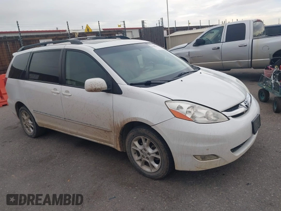 2006 Toyota Sienna XLE z VIN 5TDBA22C86S076919, wystawiony jako IAAI lot #41188745 z przebiegiem 216 468 mil mil oraz . Historia ofert i sprzedaży dostępna na DreamBid. Obrazek 1.