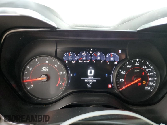 2019 Chevrolet Camaro 1SS z VIN 1G1FE1R73K0154988, wystawiony jako Copart lot #53880415 z przebiegiem 60 520 mil mil oraz Szkoda całkowita • Salvage title. Historia ofert i sprzedaży dostępna na DreamBid. Obrazek 9.
