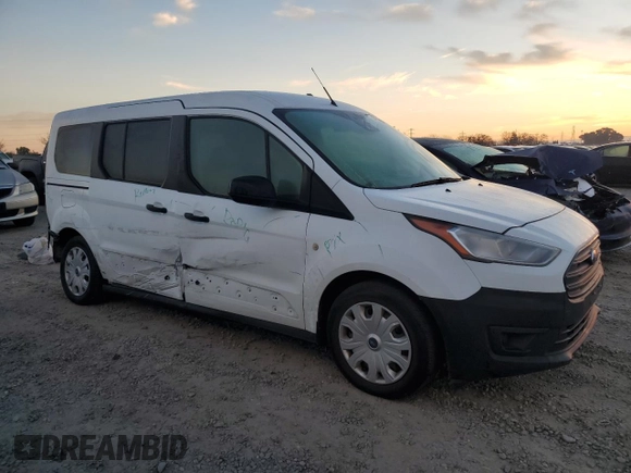 2020 Ford Transit Connect XL with VIN NM0GE9E26L1438015, listed as a Copart auction lot 47575925 with 12,663 mi miles and Salvage title. Bid and sale history available at DreamBid. Image 4.