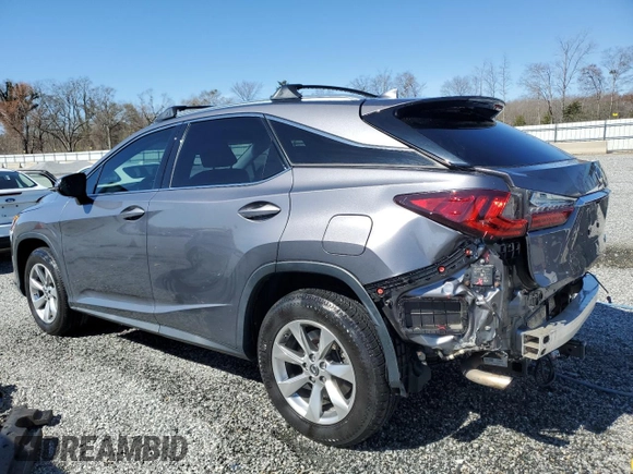 2019 Lexus RX with VIN 2T2BZMCA3KC173008, listed as a Copart auction lot 49402675 with 43,254 mi miles and Salvage Title. Bid and sale history available at carsss.com. Image 2.