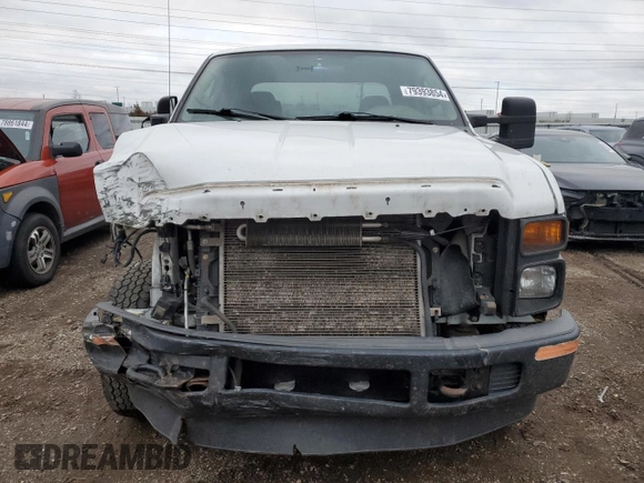 2010 Ford Super Duty F-250 SRW XL with VIN 1FTSW2B58AEB00797, listed as a Copart auction lot 79393854 with 320,987 mi miles and Salvage Title. Bid and sale history available at carsss.com. Image 5.