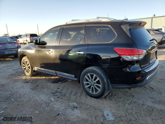 2013 Nissan Pathfinder Platinum with VIN 5N1AR2MN8DC690107, listed as a Copart auction lot 83105754 with 202,704 mi miles and Clean Title. Bid and sale history available at carsss.com. Image 2.