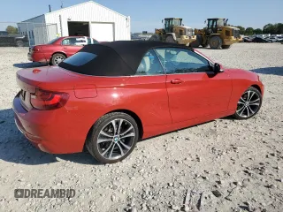 2016 BMW 2 Series 228i xDrive with VIN WBA1L9C54GV325722, listed as a Copart auction lot 71993534 with 117,467 mi miles and Salvage Title. Bid and sale history available at carsss.com. Image 3.